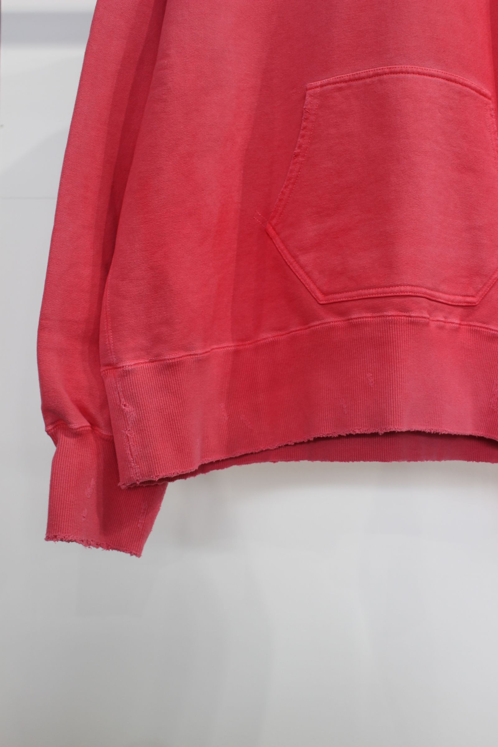 ANCELLM - DYED DAMAGE HOODIE | OFF WHITE | フーディー | NapsNote ANCELLM - DYED DAMAGE HOODIE | OFF WHITE | フーディー | NapsNote
