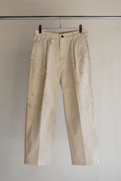 PAINT CHINO TROUSERS | IVORY | チノ