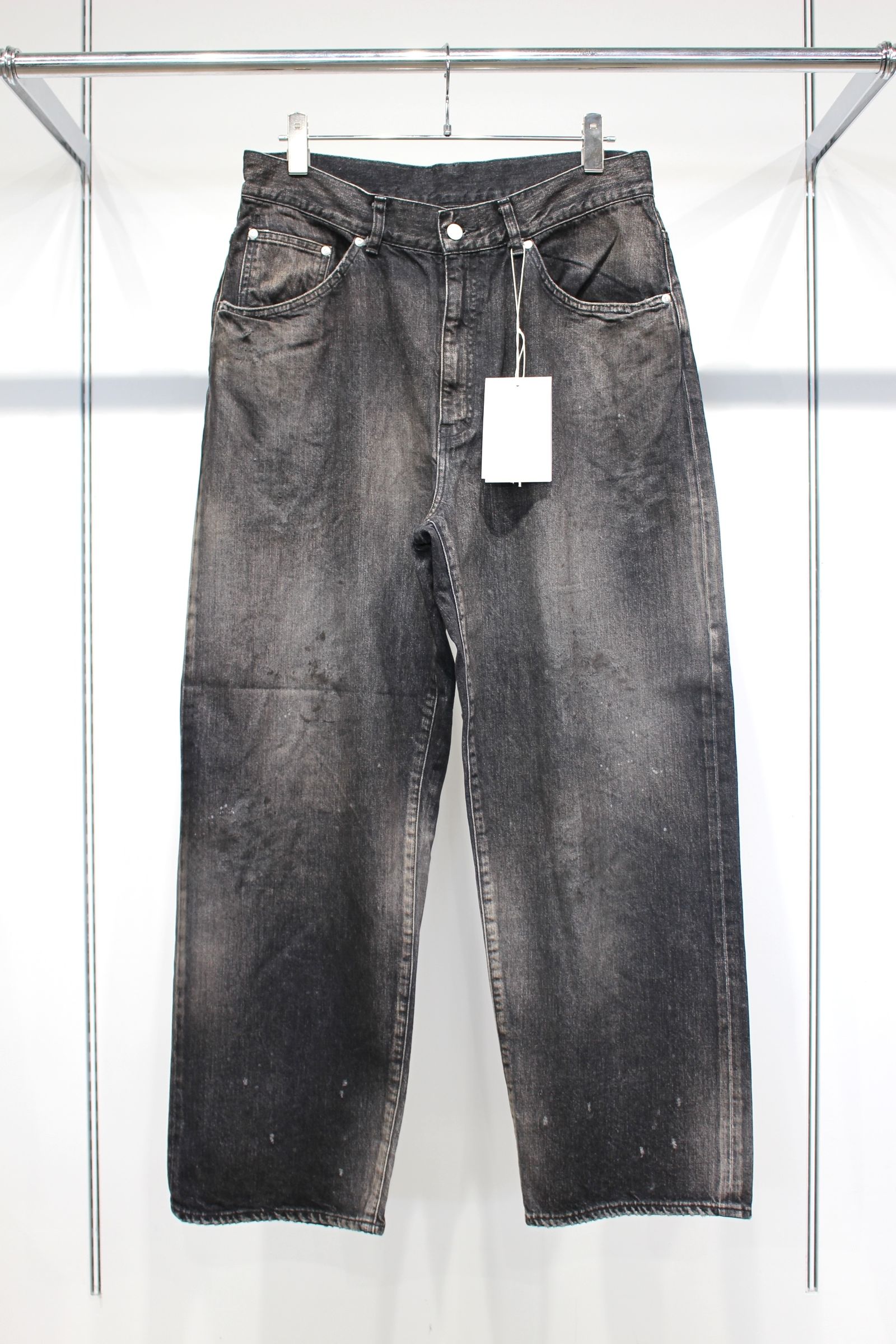 #02 AGING01 | BLACK | デニムパンツ