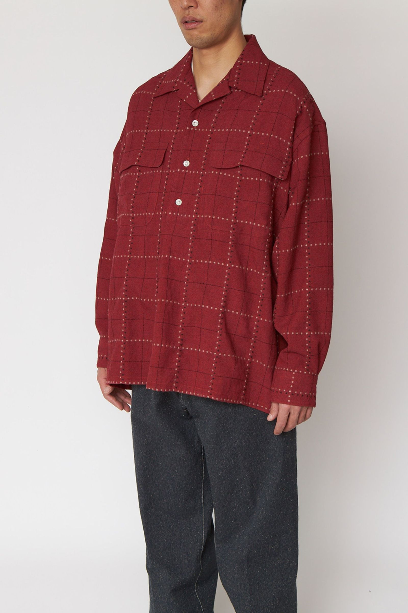OC PULLOVER SHIRT LS RW/RED