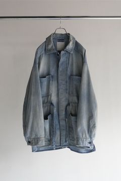 AGING DENIM SHIRT JACKET | INDIGO | ジャケット