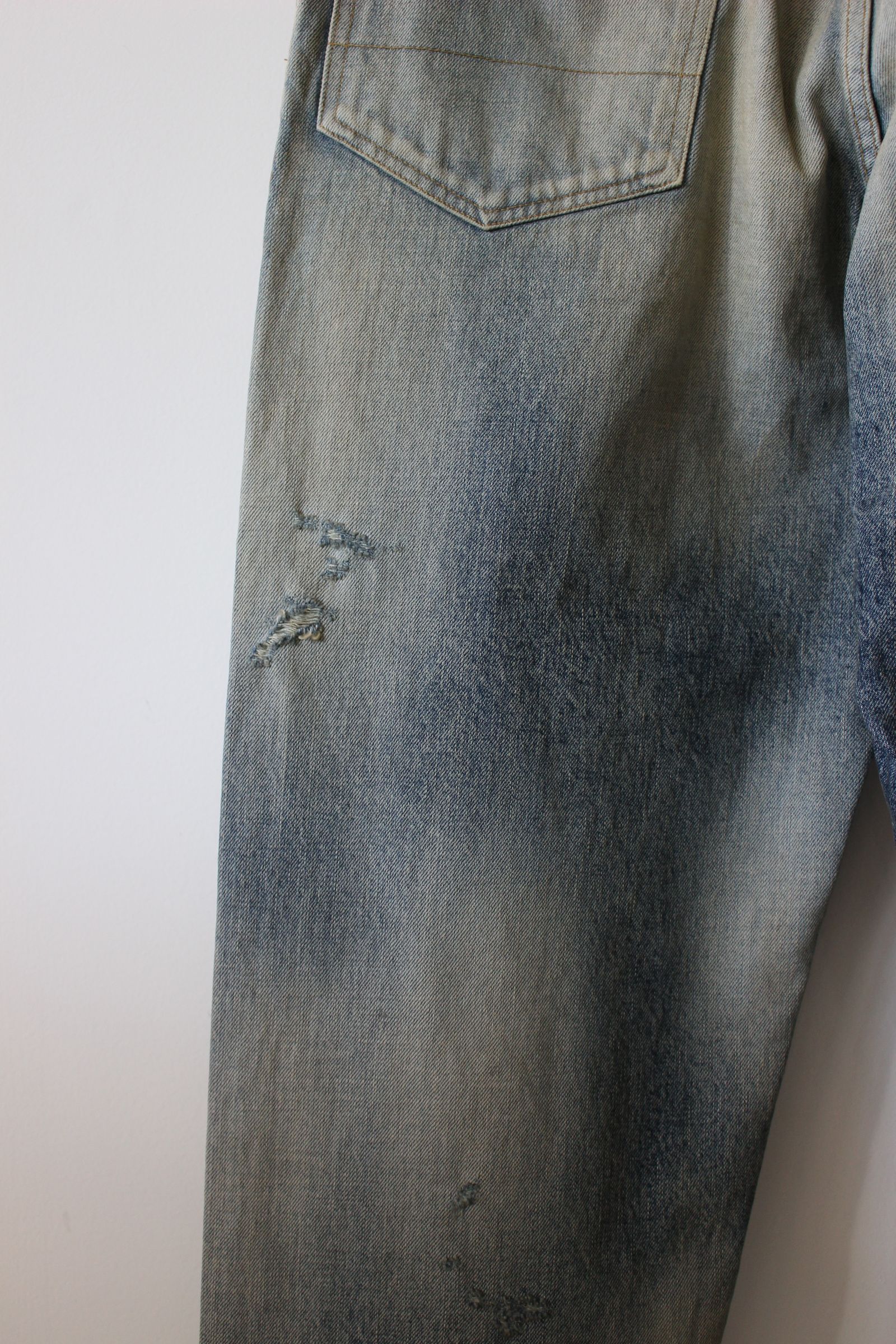 SELVEDGE TAPERED 5P DENIM PANTS/INDIGO