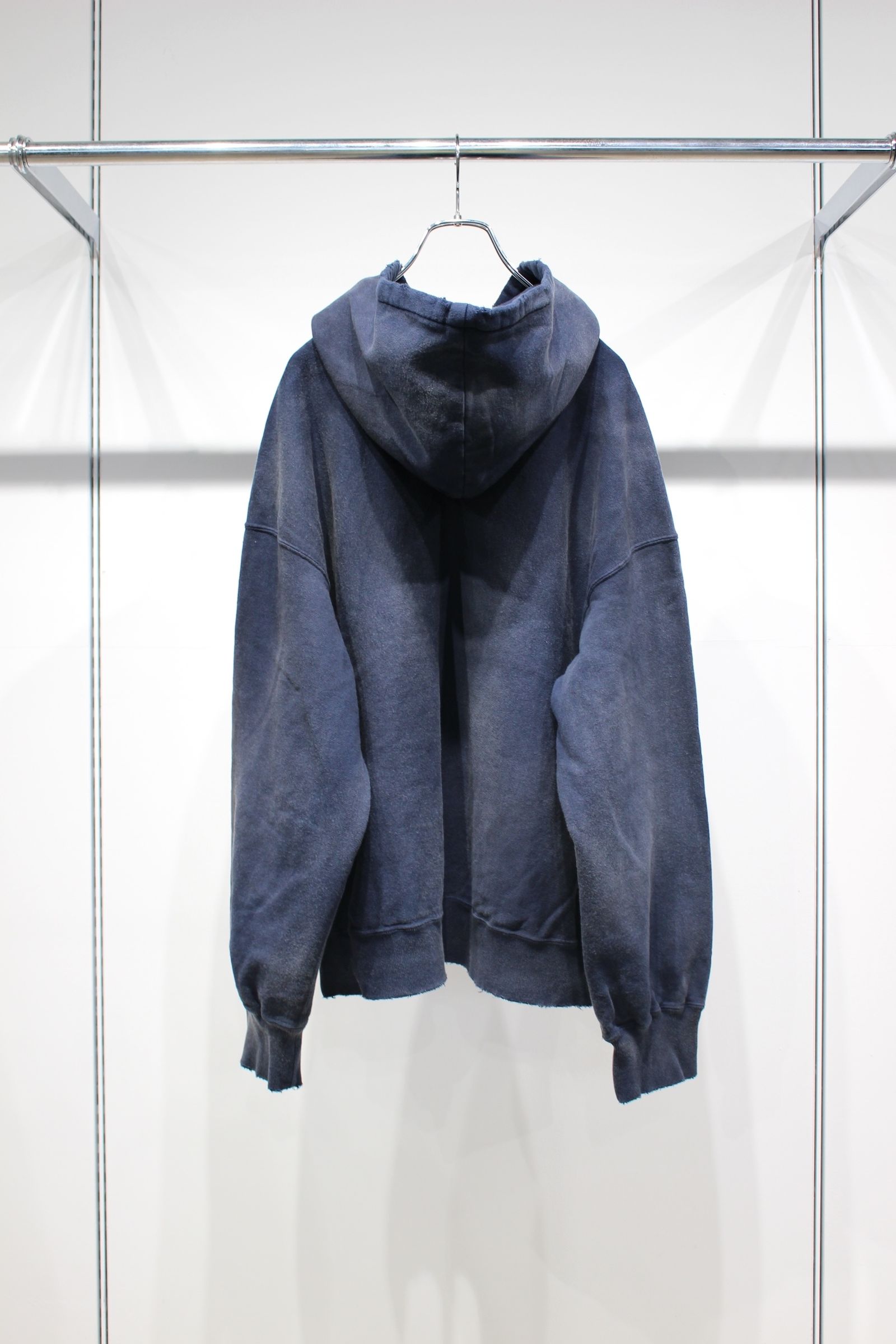 [ラスト1点] SWITCHING HOODIE | D.PURPLE | フーディー