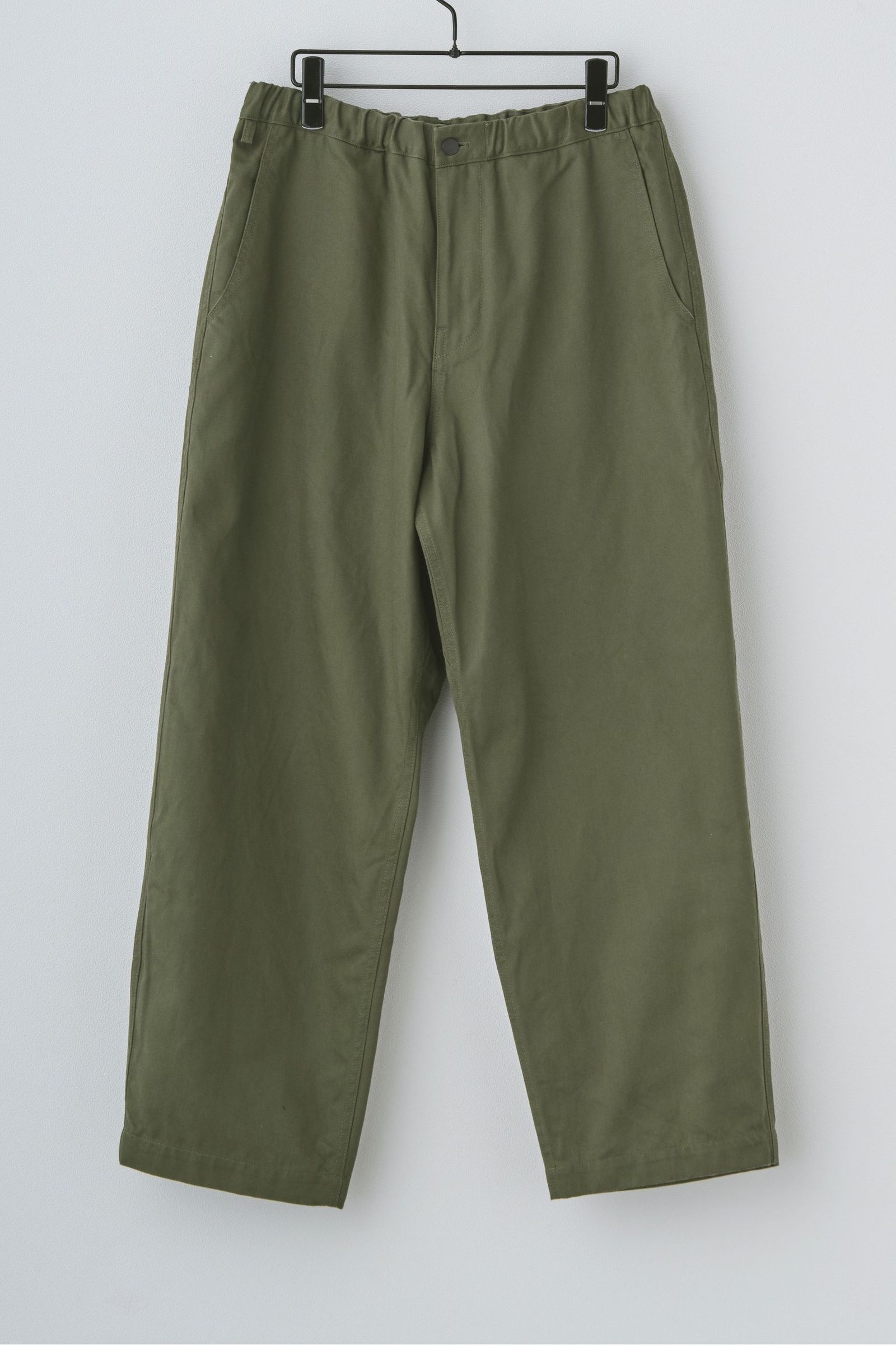 ARON EZ TROUSERS “twill” | OLIVE | パンツ