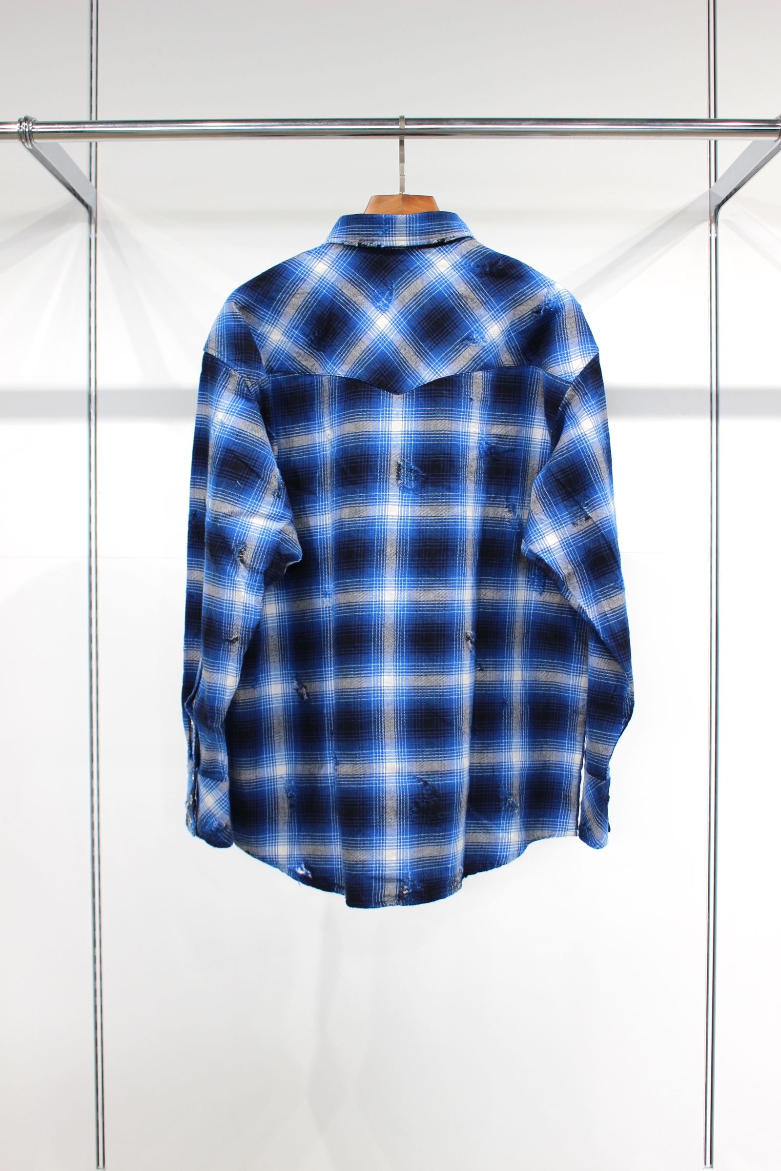 Rafu - Western shirt/BLUE | NapsNote