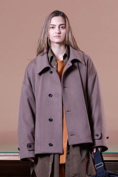 SUPER 100 WOOL BEABER Work Blouson | D.BROWN | ワークブルゾン