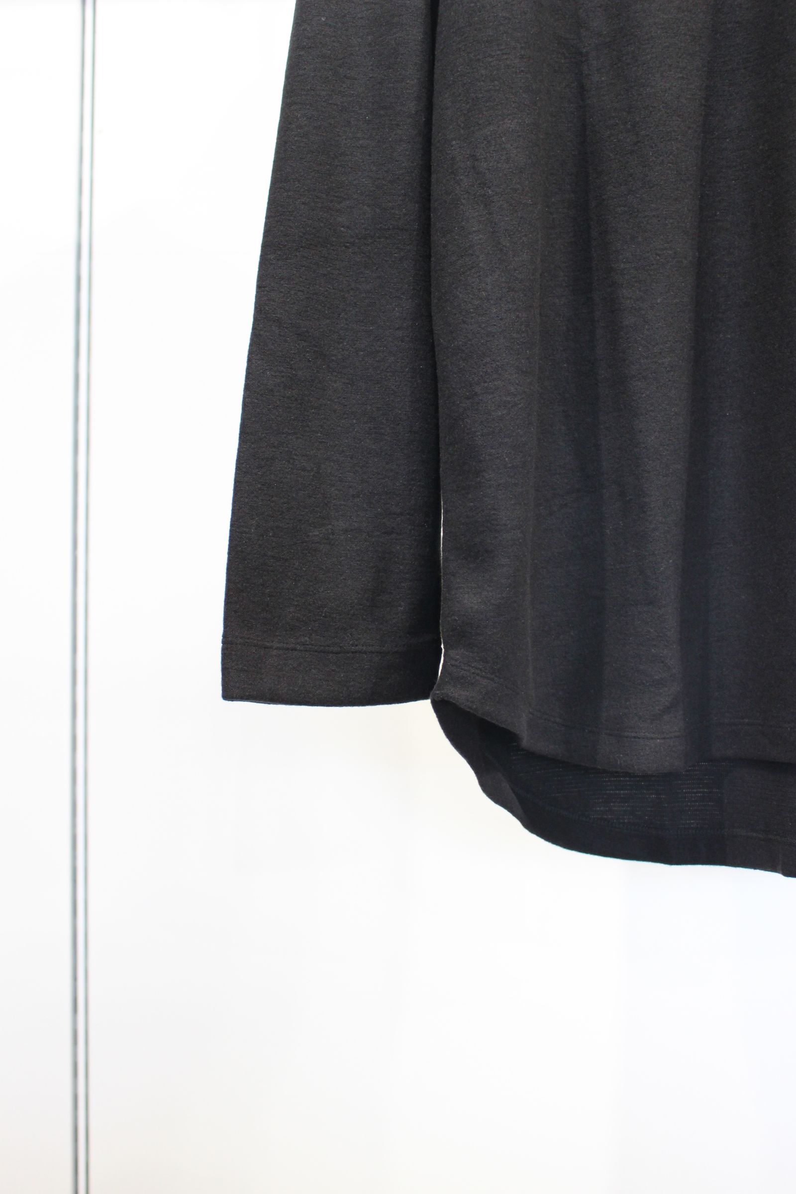 PREMIEREWARM L/S TEE (turtle-neck) | BLACK | カットソー