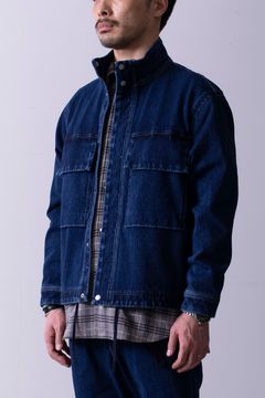 MAZARINE MIL BLOUSON/デニムブルゾン