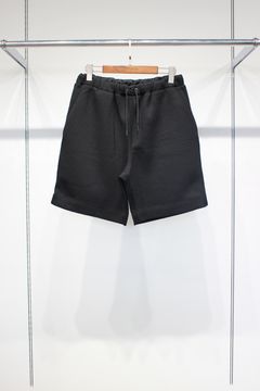 HONEYCOMB KNIT SHORTS | BLACK | ショートパンツ