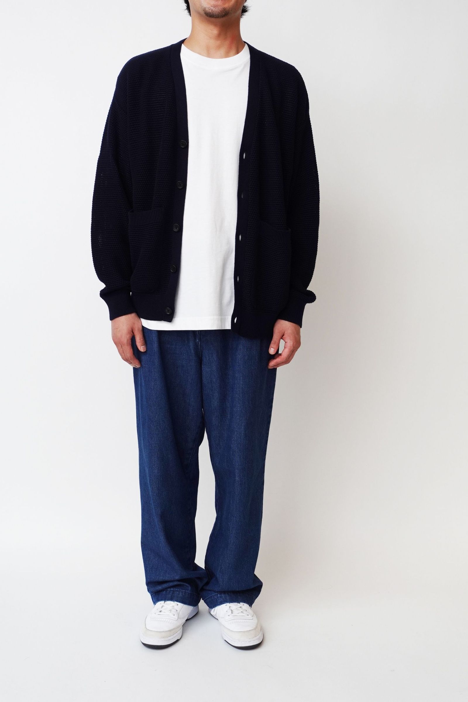 EVCON - COTTON KNIT CARDIGAN/コットンニットカーディガン | NapsNote