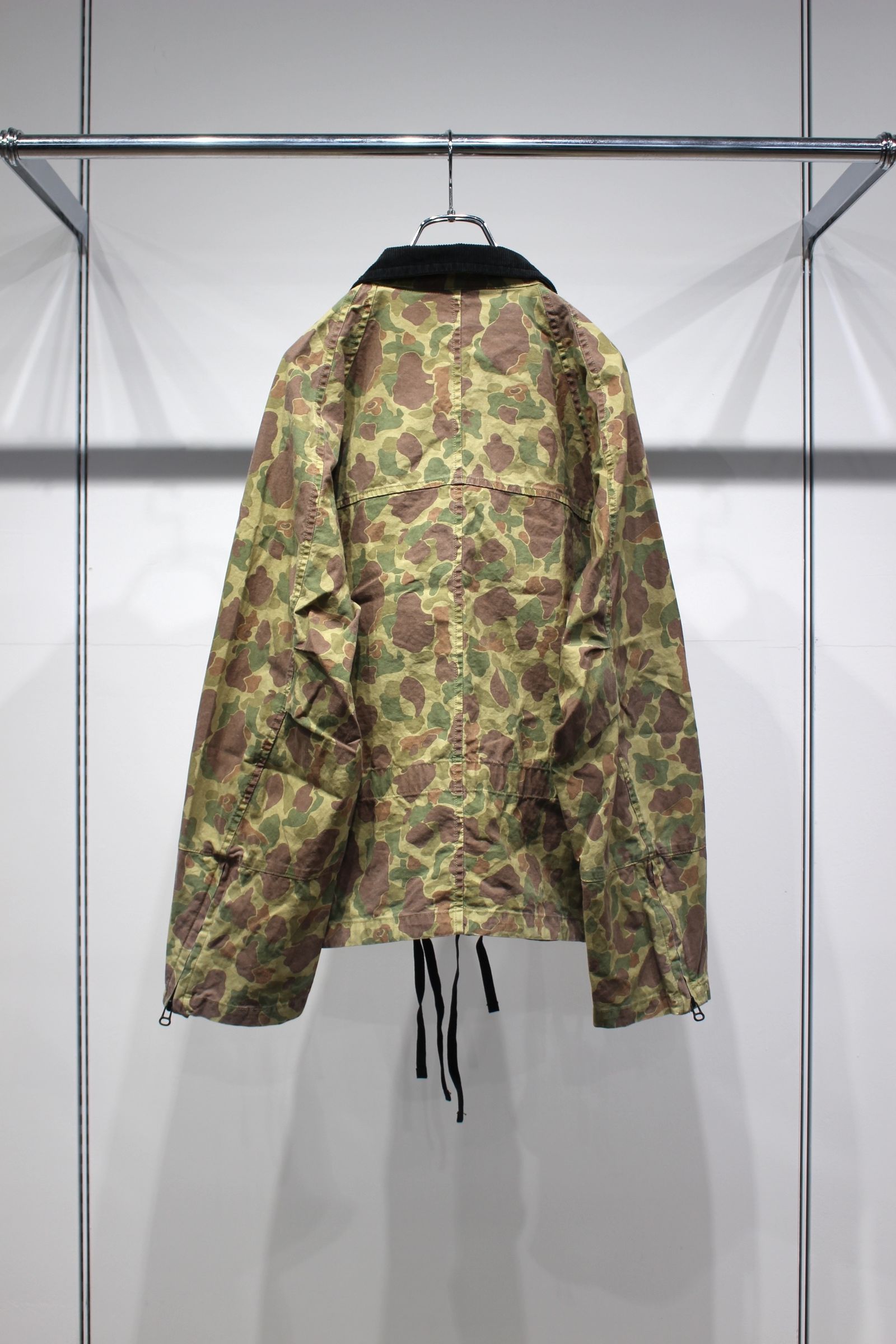 CAMO ZIPUP JACKET | DUCK HUNTER CAMO | ジャケット