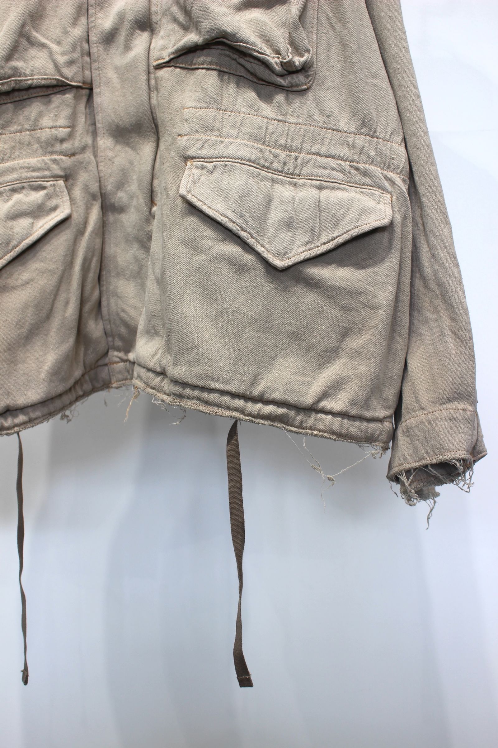 SILK SUEDE FIELD JACKET | SAND | フィールドジャケット