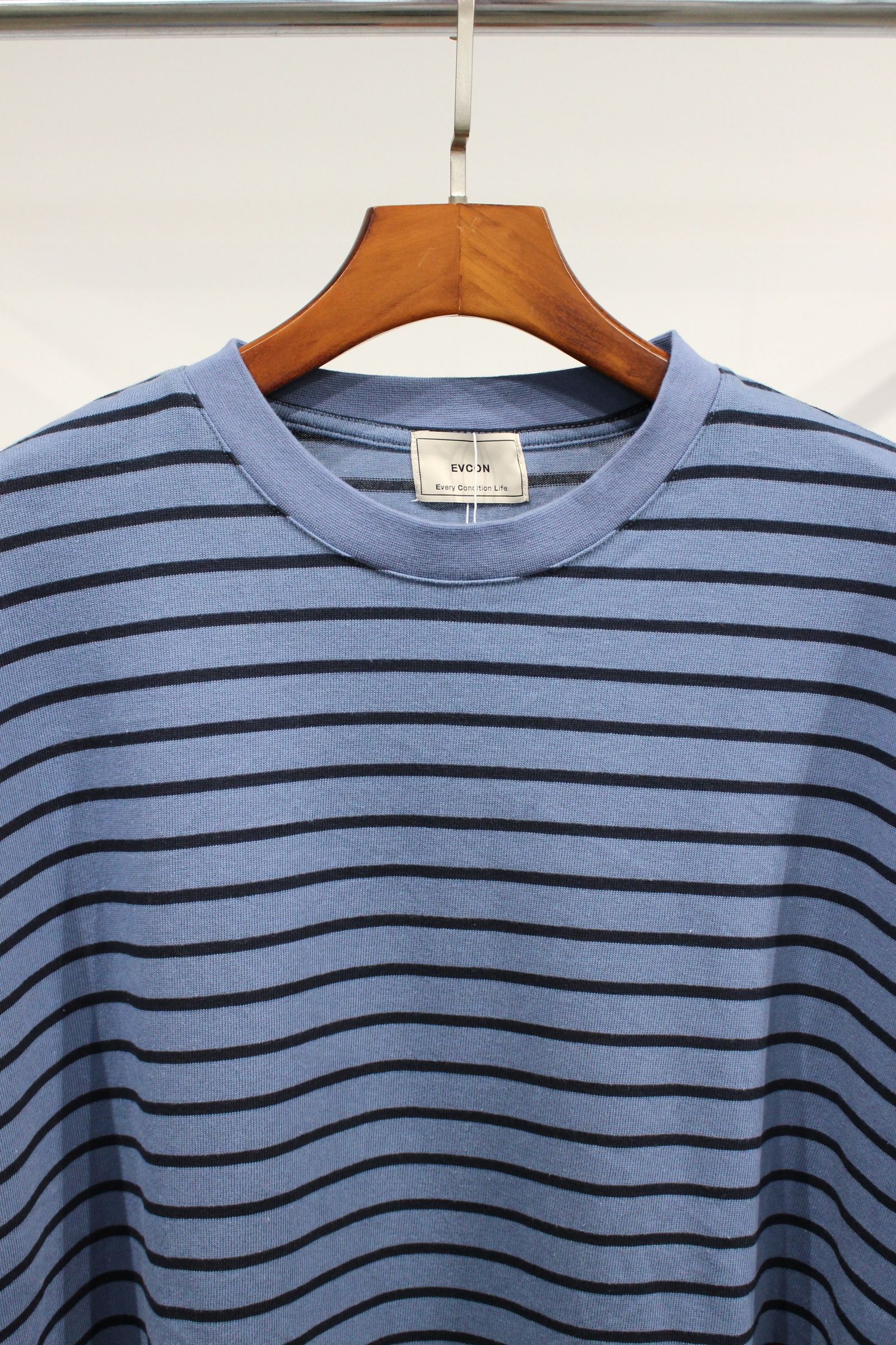 BORDER WIDE L/S TEE/カットソー