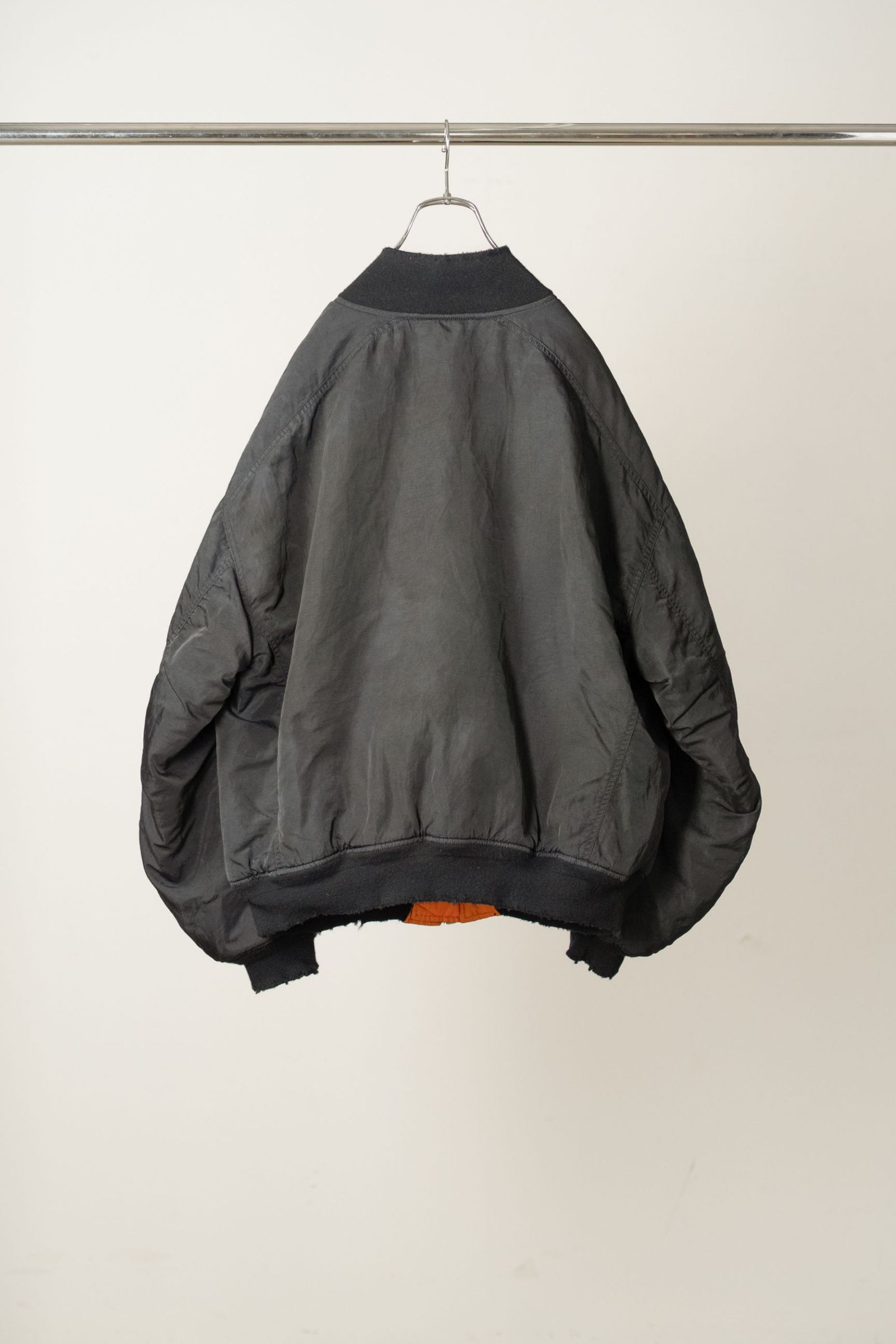 AGING BOMBER JACKET | BLACK | ボンバージャケット