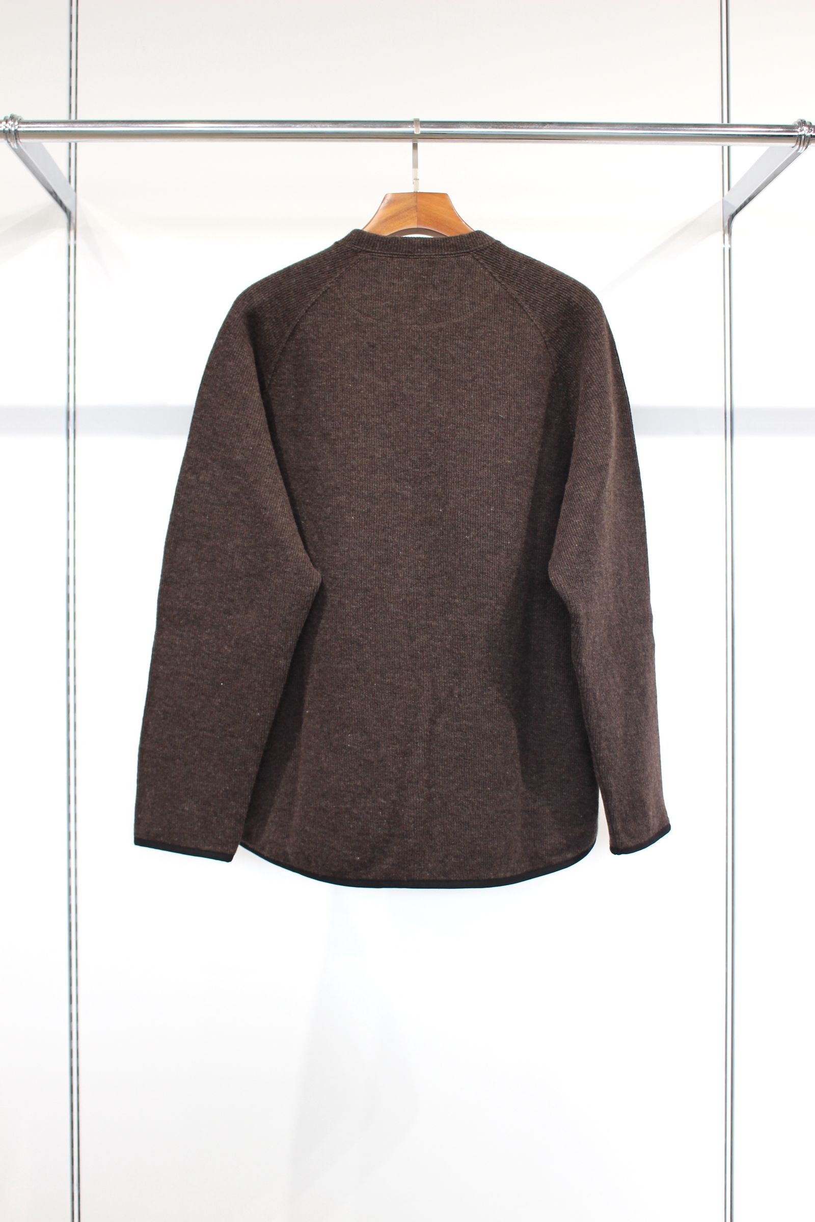 KNIT-SAWN P/O/BROWN