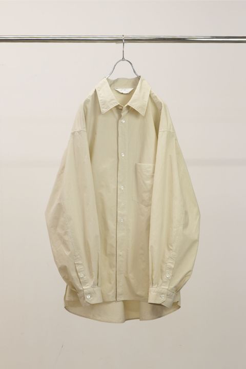 [ラスト1点] SHRINK OVER SHIRT | D.CREAM | シャツ