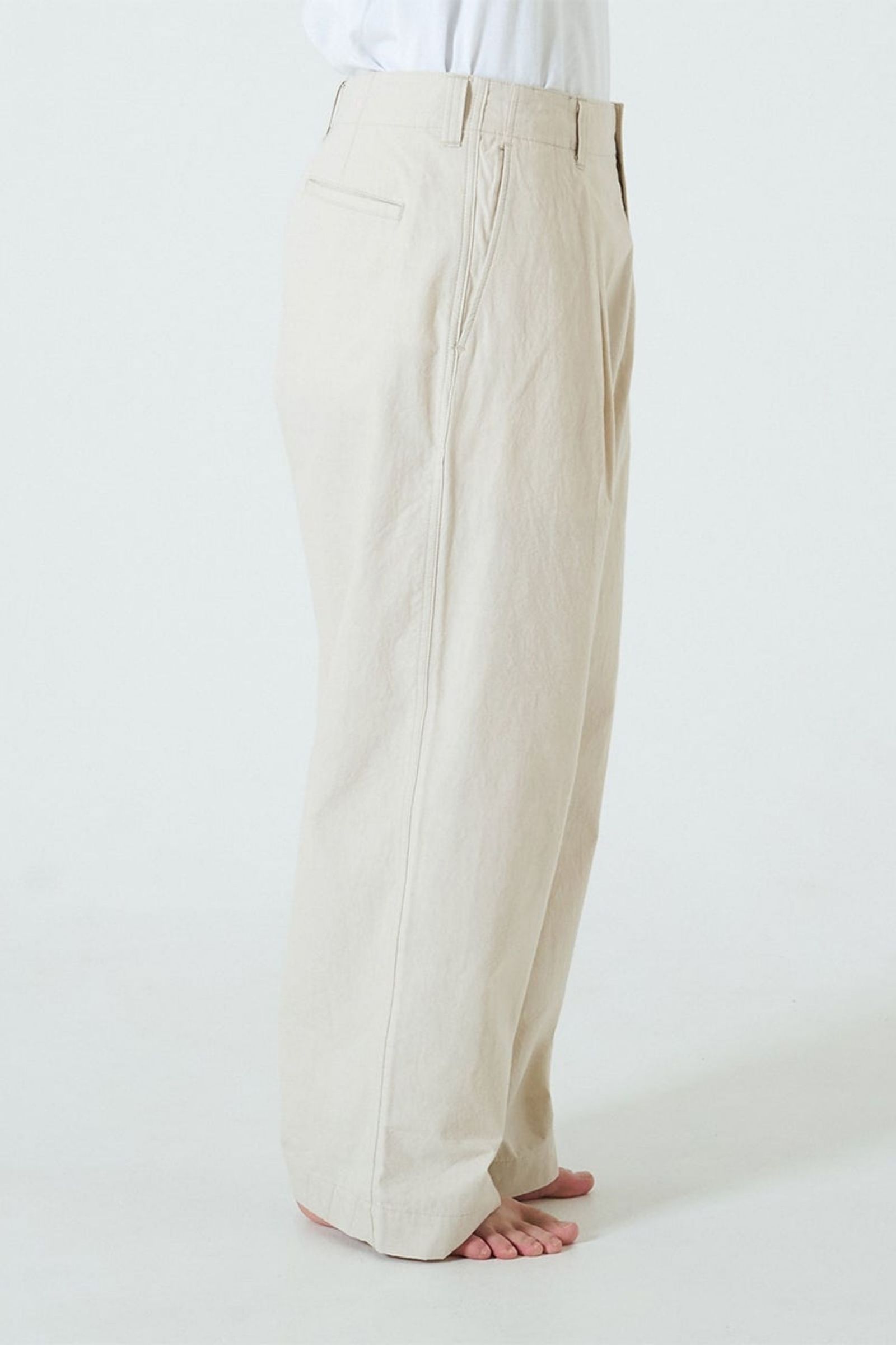 FANAGE COTTON Wide Pants/ワイドパンツ