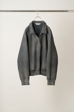 FLEECE-LINED SWEAT PULLOVER | BLACK | スウェット