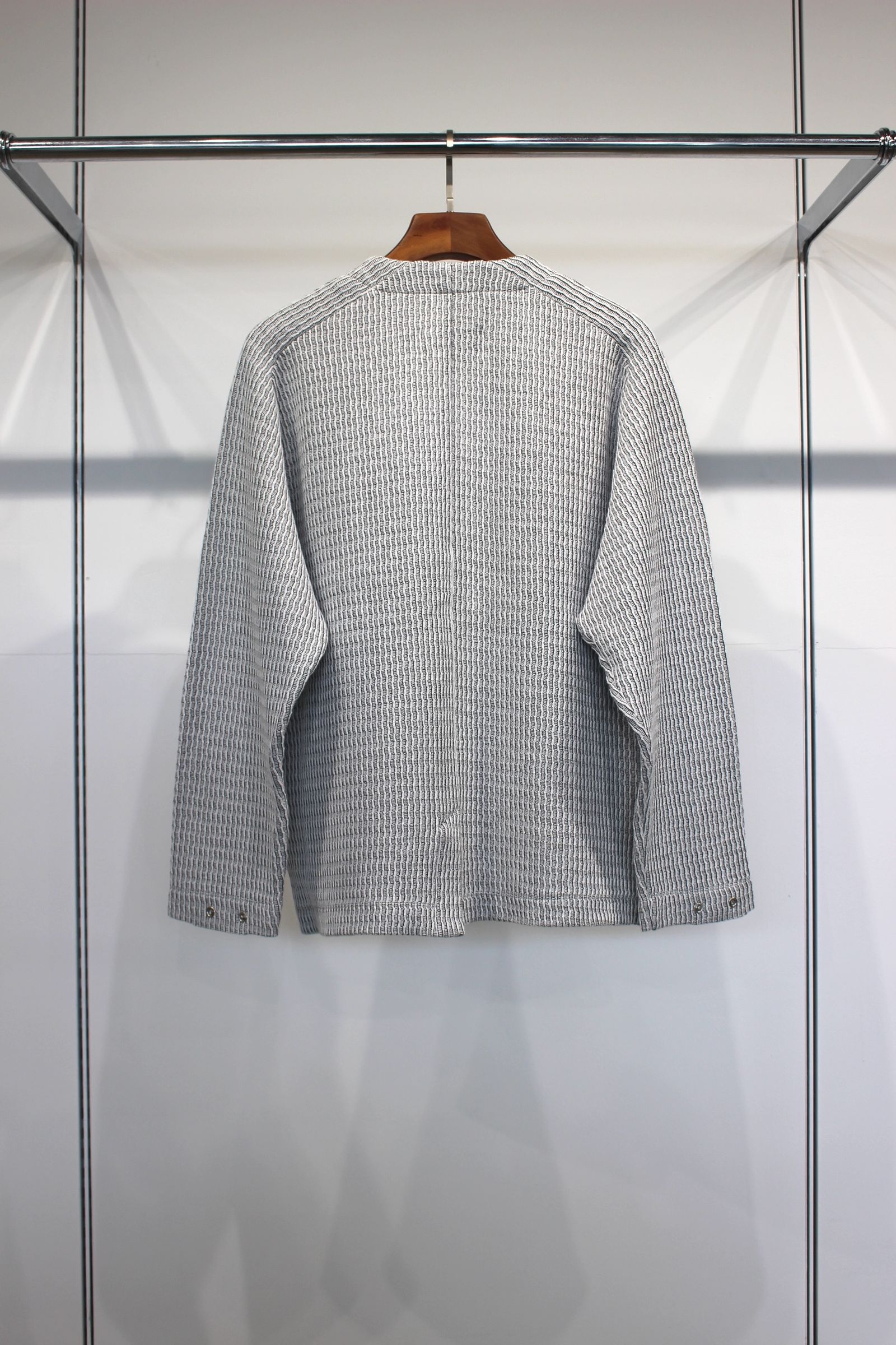 [ラスト1点] 3D WAFFLE CARDIGAN | COCONUT | カットソー