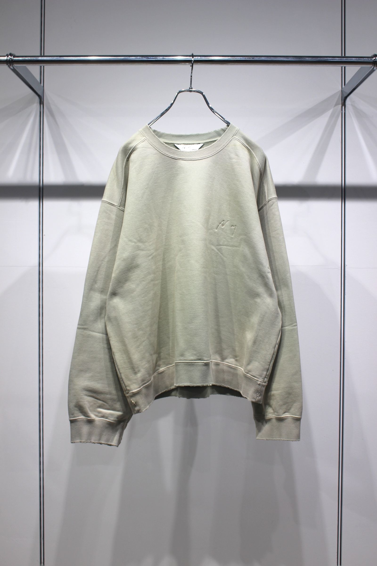 UNEVENNESS SWEAT SHIRT | GRAYMINT | スウェット