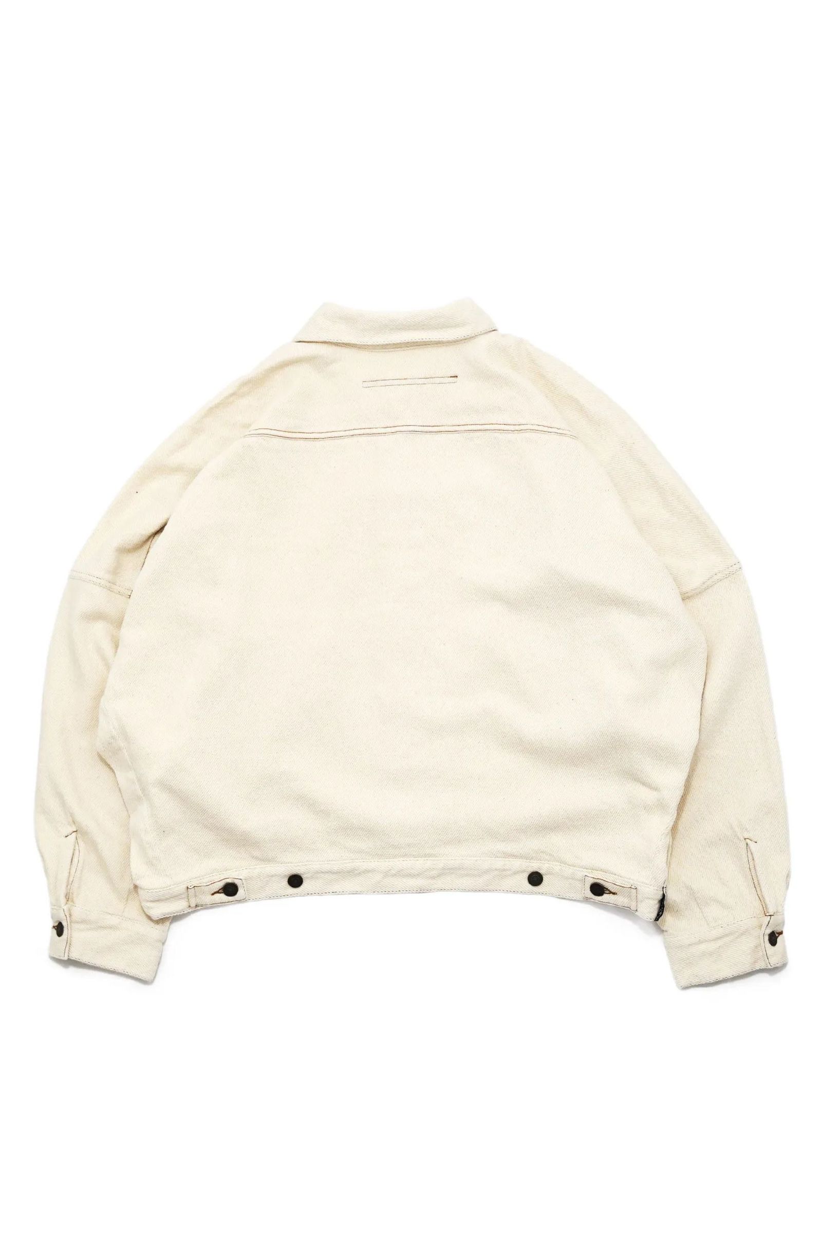 SOFT DENIM WIDE JACKET | KINARI | ソフトデニムジャケット