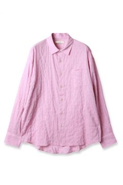 WRINKLE SHIRT | PINK | シャツ