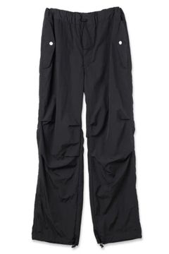 NYLON PARACHUTE PANTS | BLACK | ナイロンパンツ