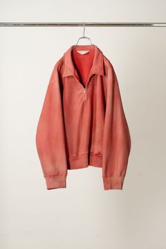FLEECE-LINED SWEAT PULLOVER | RED | スウェット
