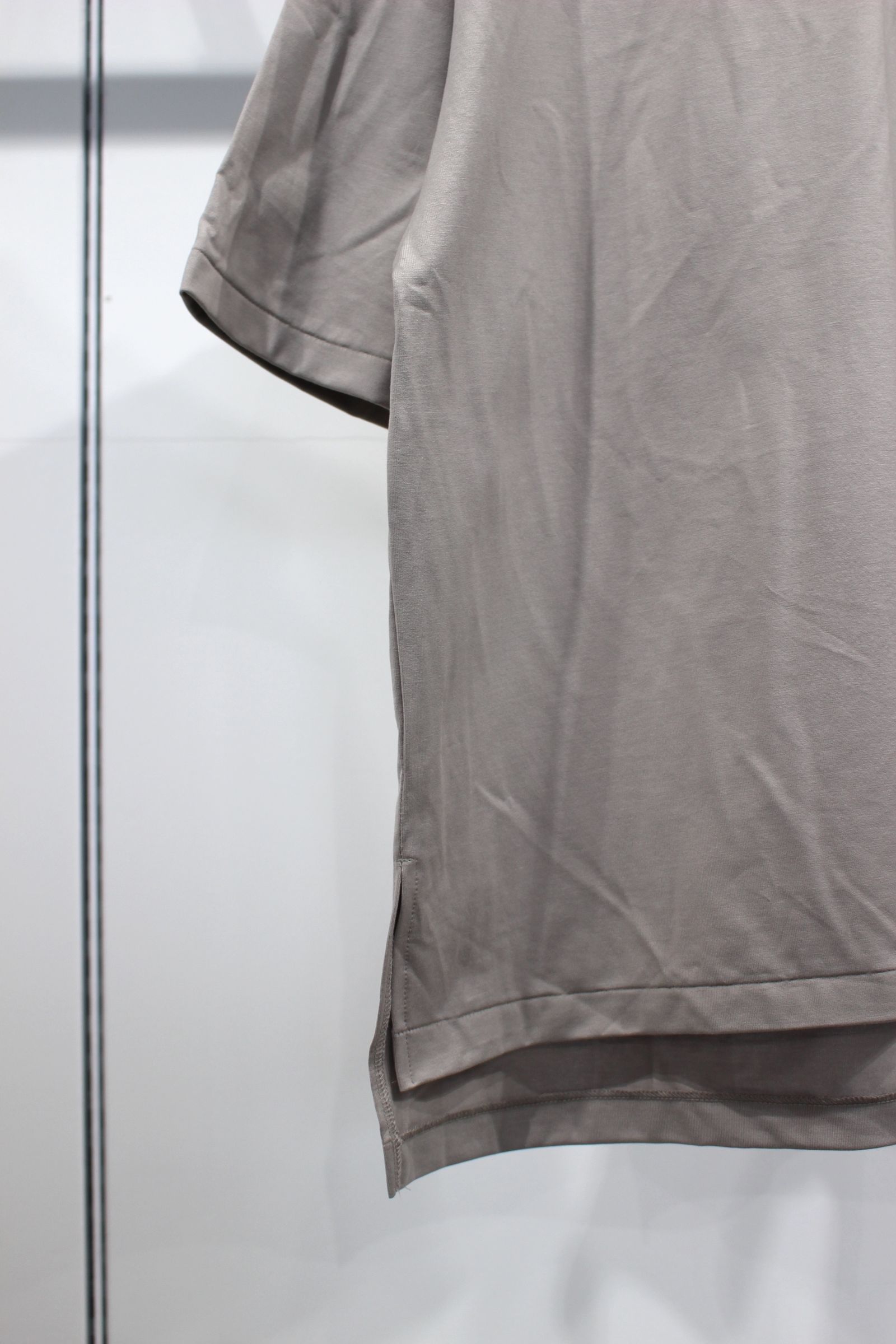LONG STAPLE AUSTRALIAN COTTON HYPER BIG T-SHIRT/G.BEIGE