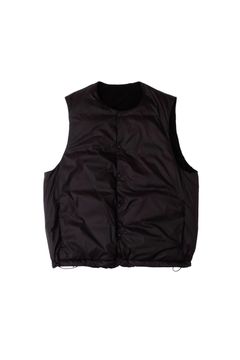 TAION DOWN REVERSIBLE VEST | BLACK | ダウンベスト