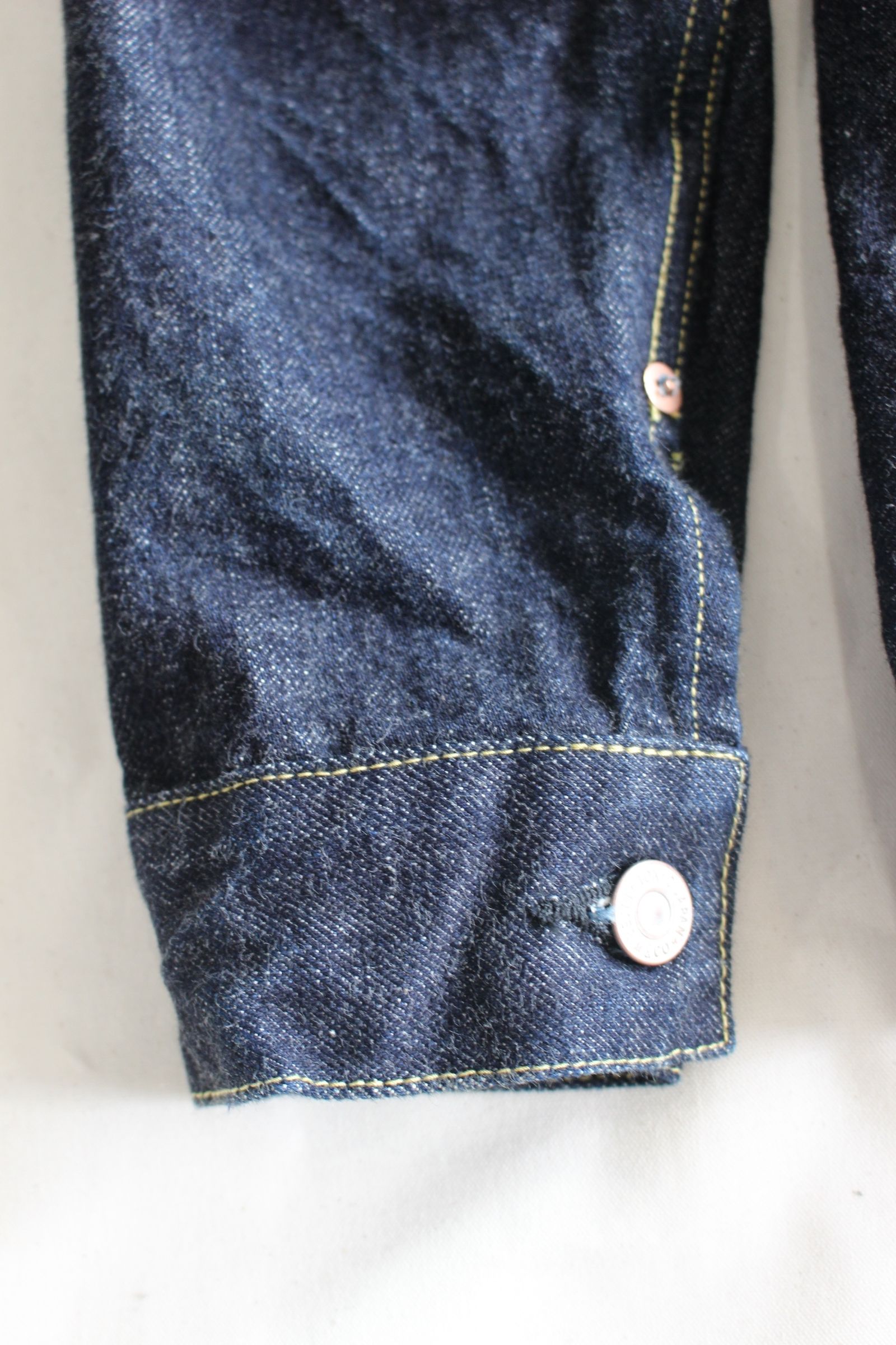 [ラスト1点] "1ST" KIBATA SHUTTLE DENIM JACKET | NAVY | デニムジャケット