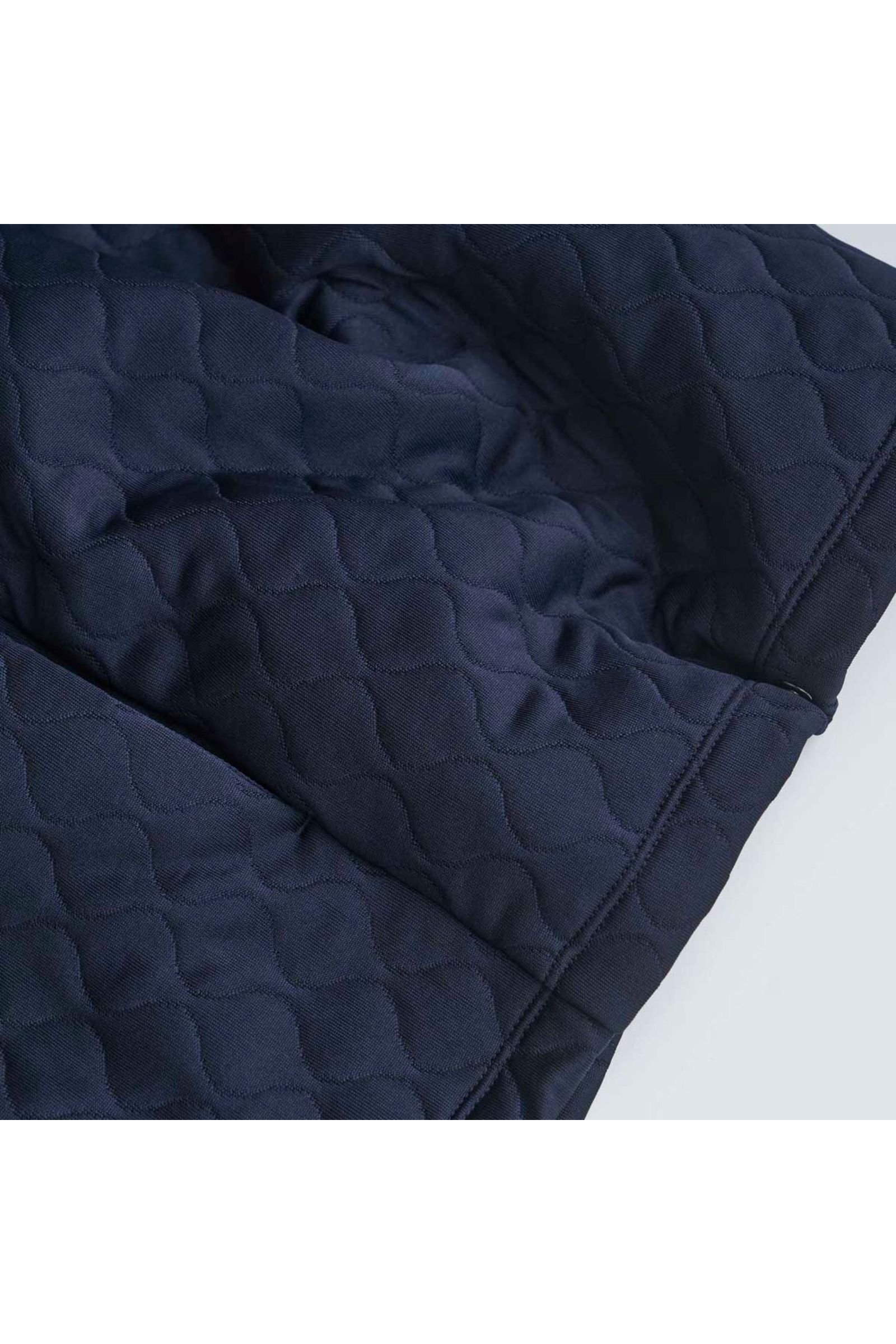 SNAP BUTTON CARDIGAN -quilting-/OLIVE