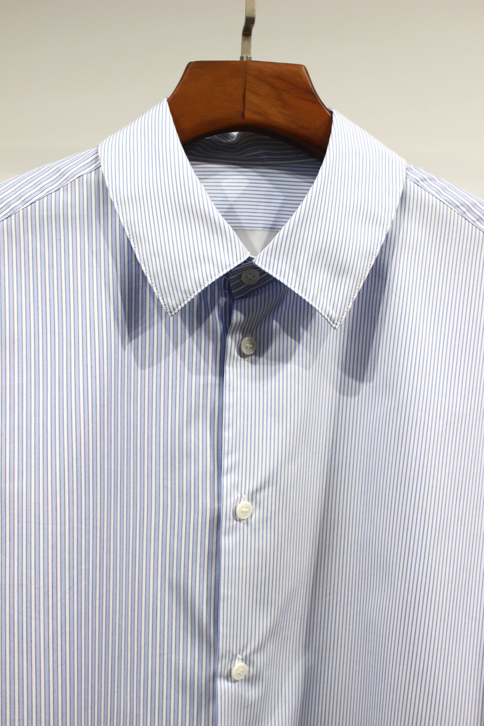 Soft Seamer Mulch Regular Shirt | SAX | シャツ