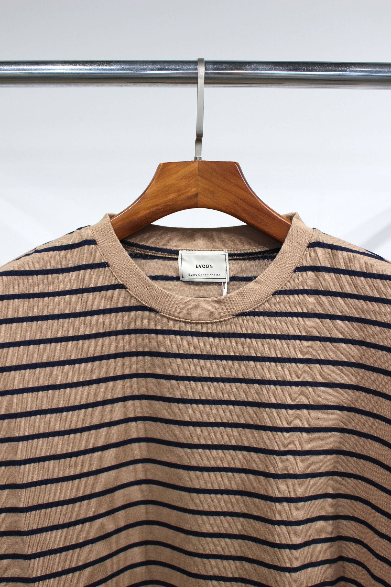 BORDER WIDE L/S TEE/カットソー