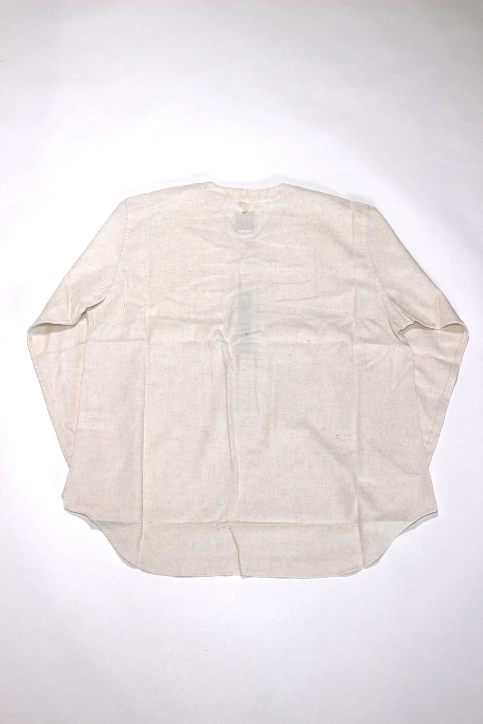 RAYON LINEN PULLOVER SH/プルオーバーシャツ