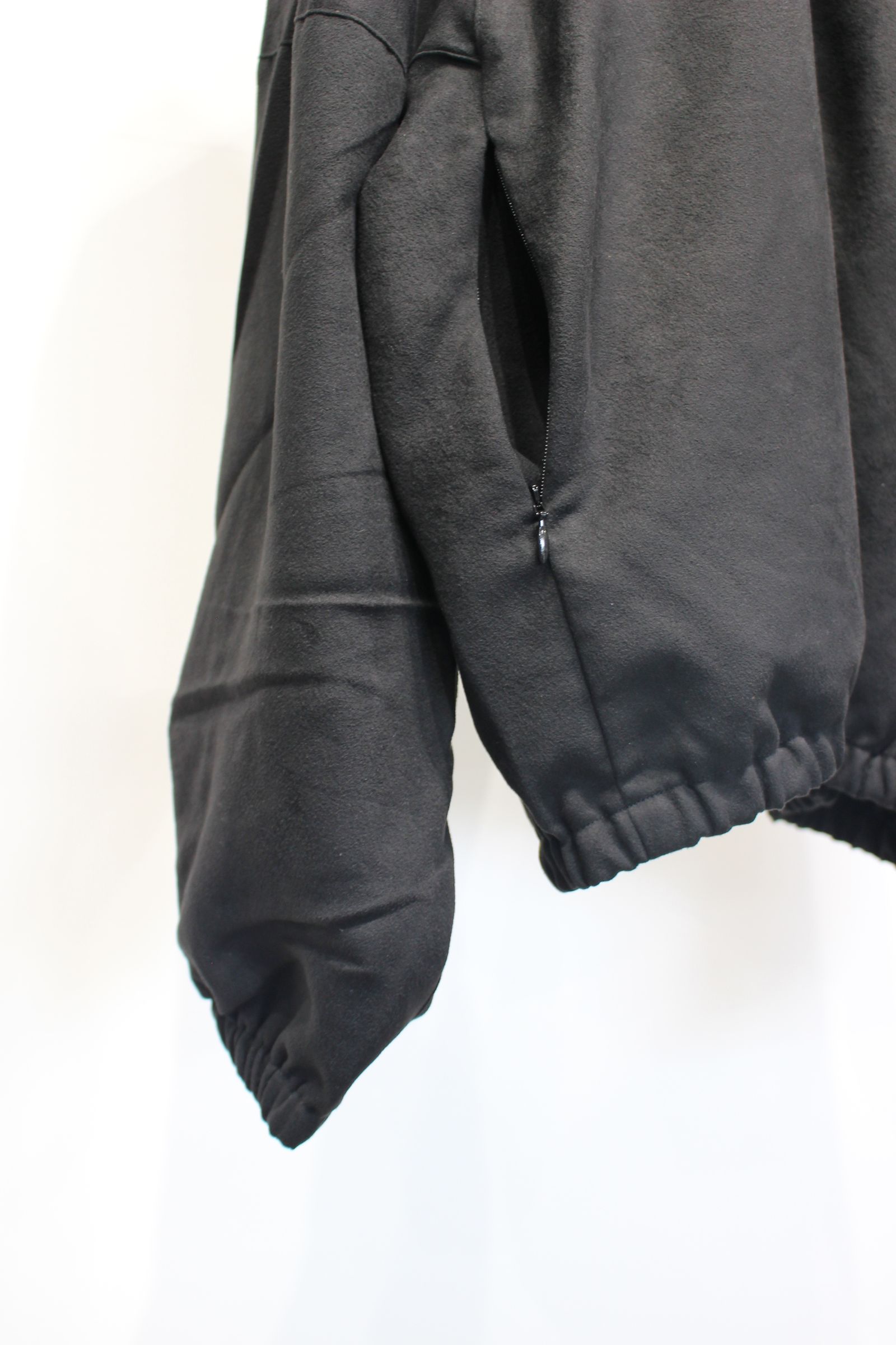 VEAGAN SUEDE KIMONO BLOUSON | BLACK | ライトアウター