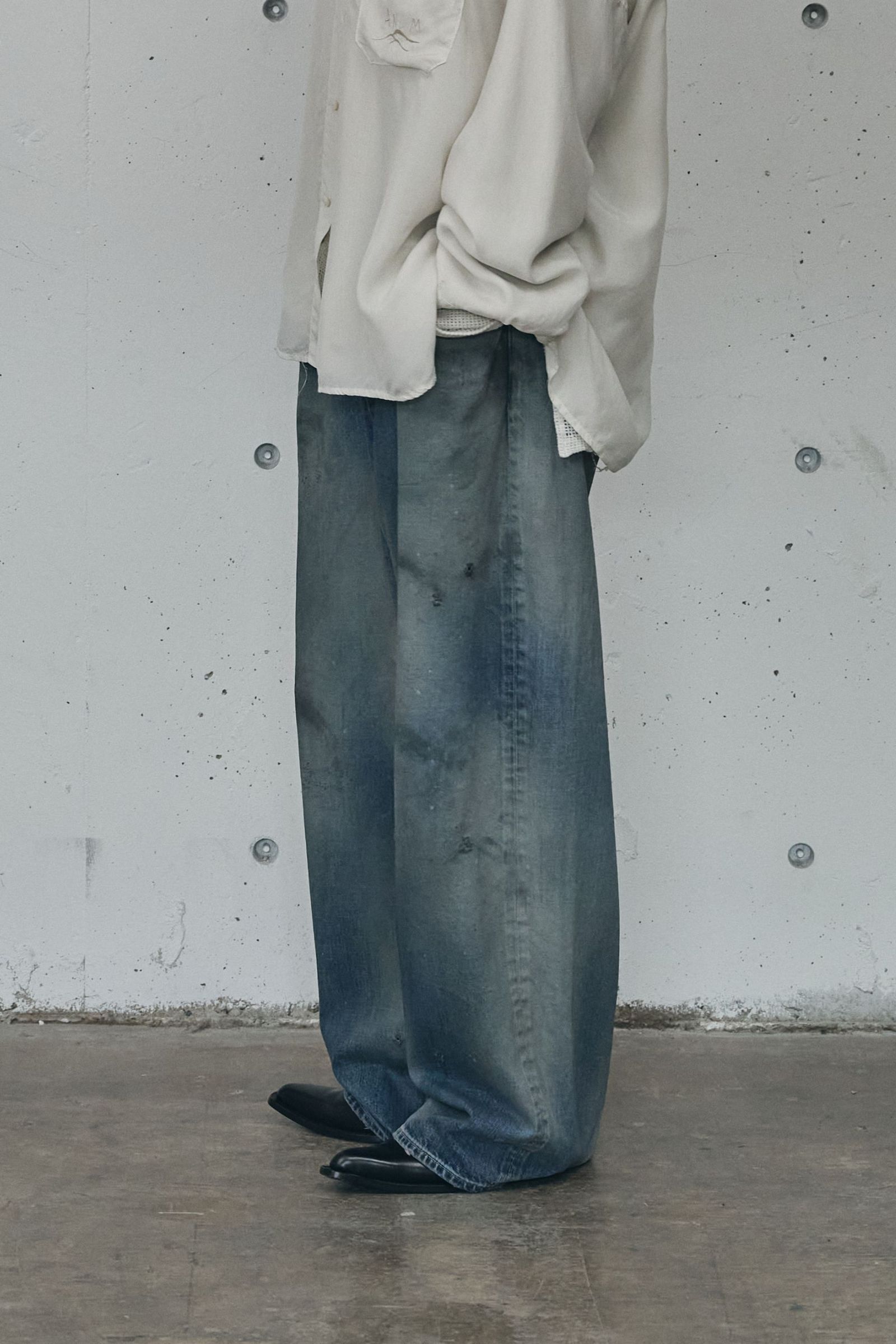 [ラスト1点] #6 AGING type-B | INDIGO | デニムパンツ