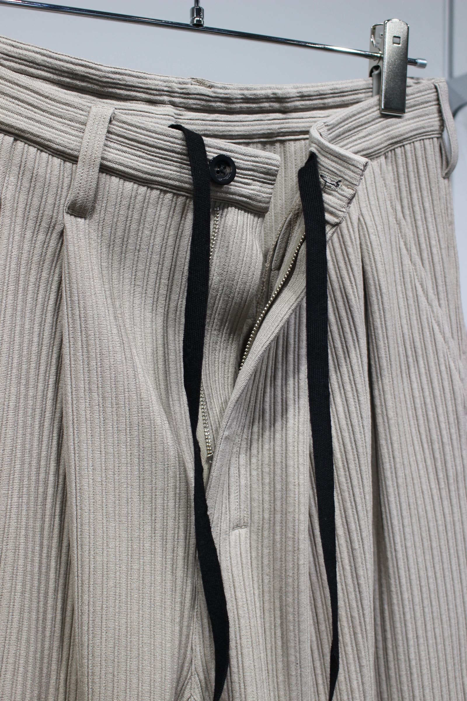 [ラスト1点] WIDE EASY PANTS | GREIGE | イージーパンツ