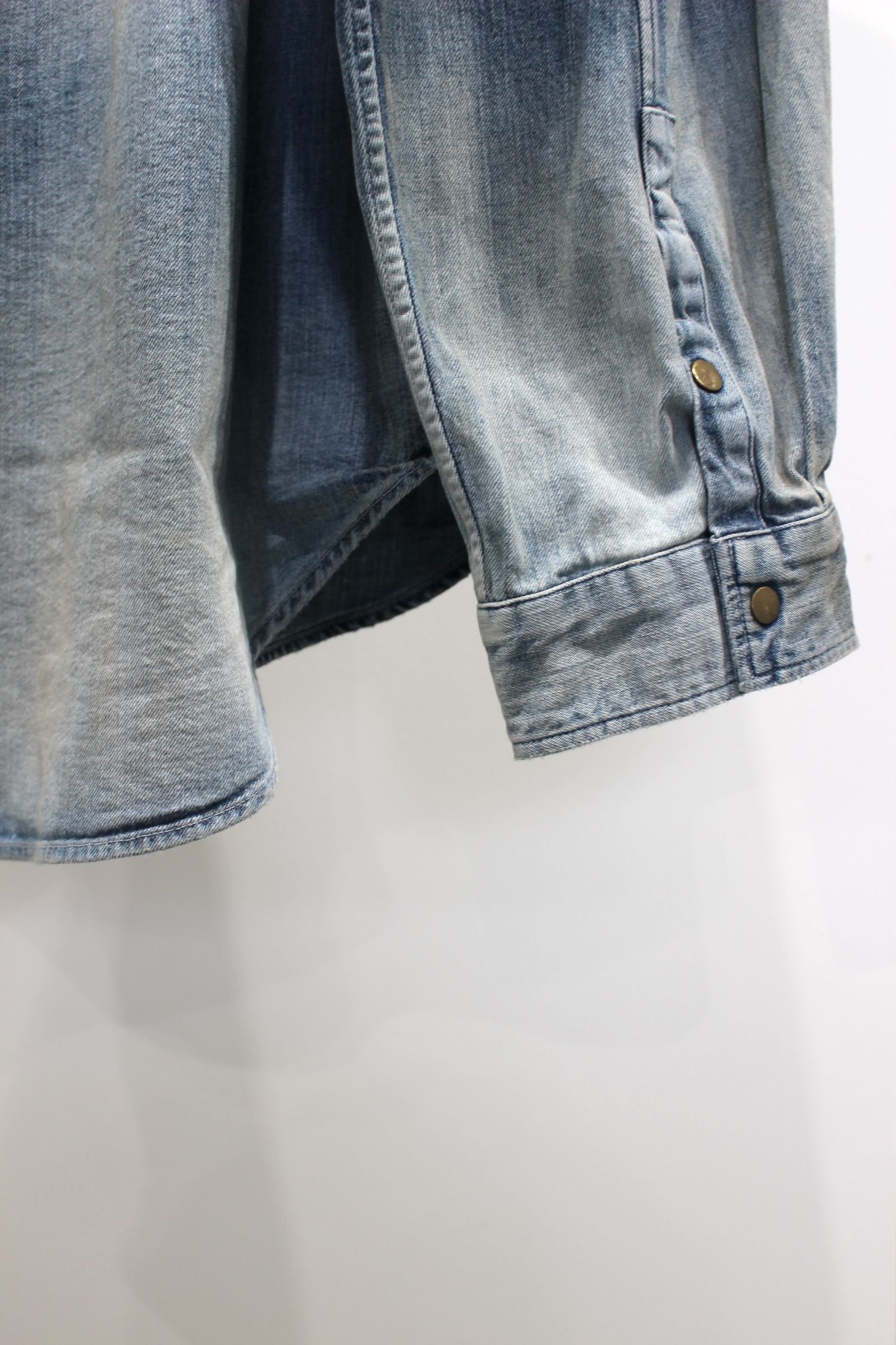 DENIM WESTERN SHIRT | INDIGO | デニムシャツ