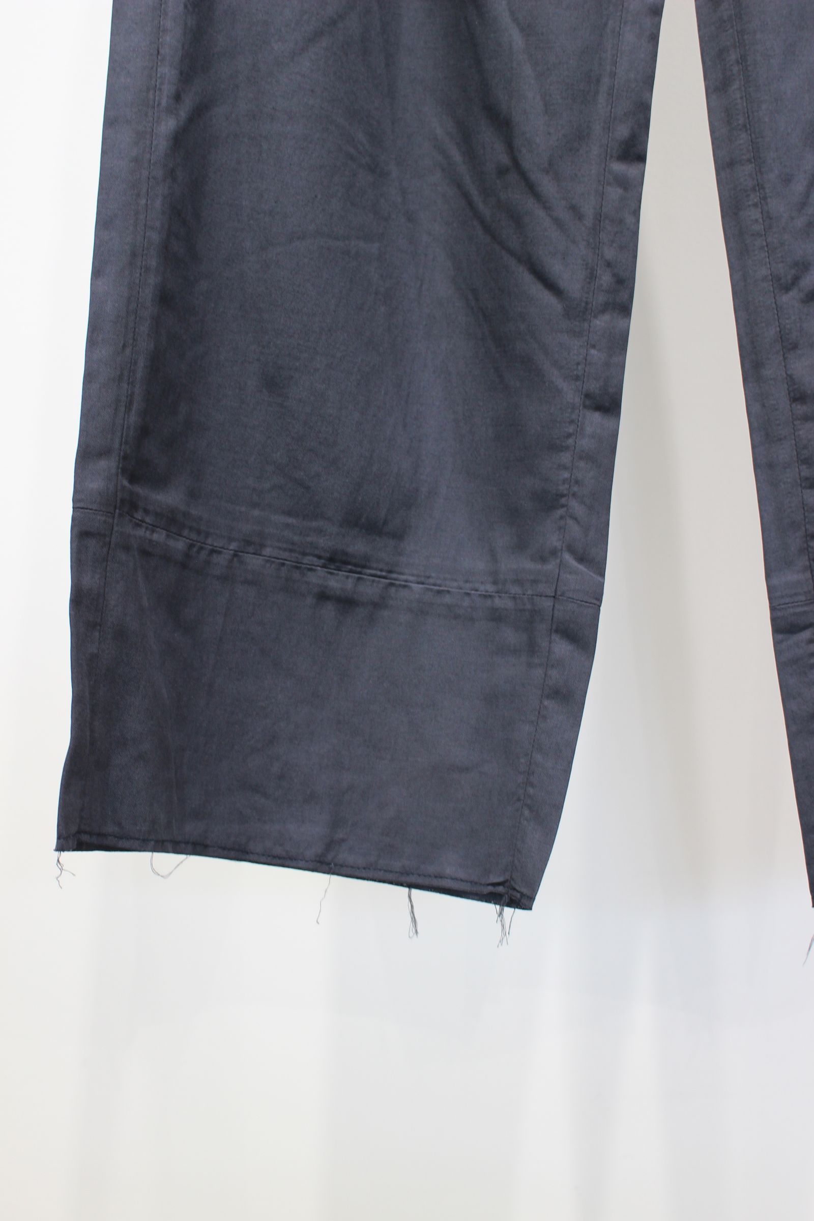 L/C TUCK EASY PANTS | NAVY | イージーパンツ