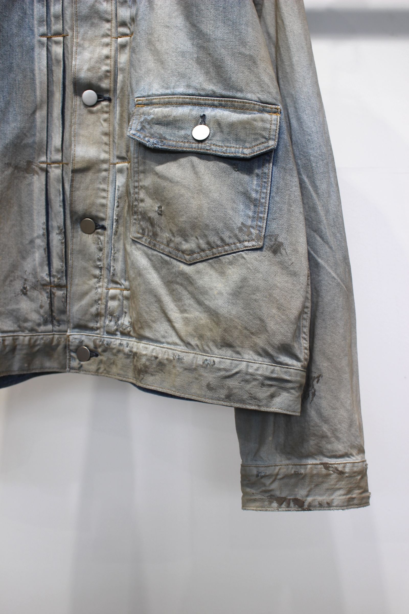 [ラスト1点] AGING DENIM JACKET | INDIGO | デニムジャケット