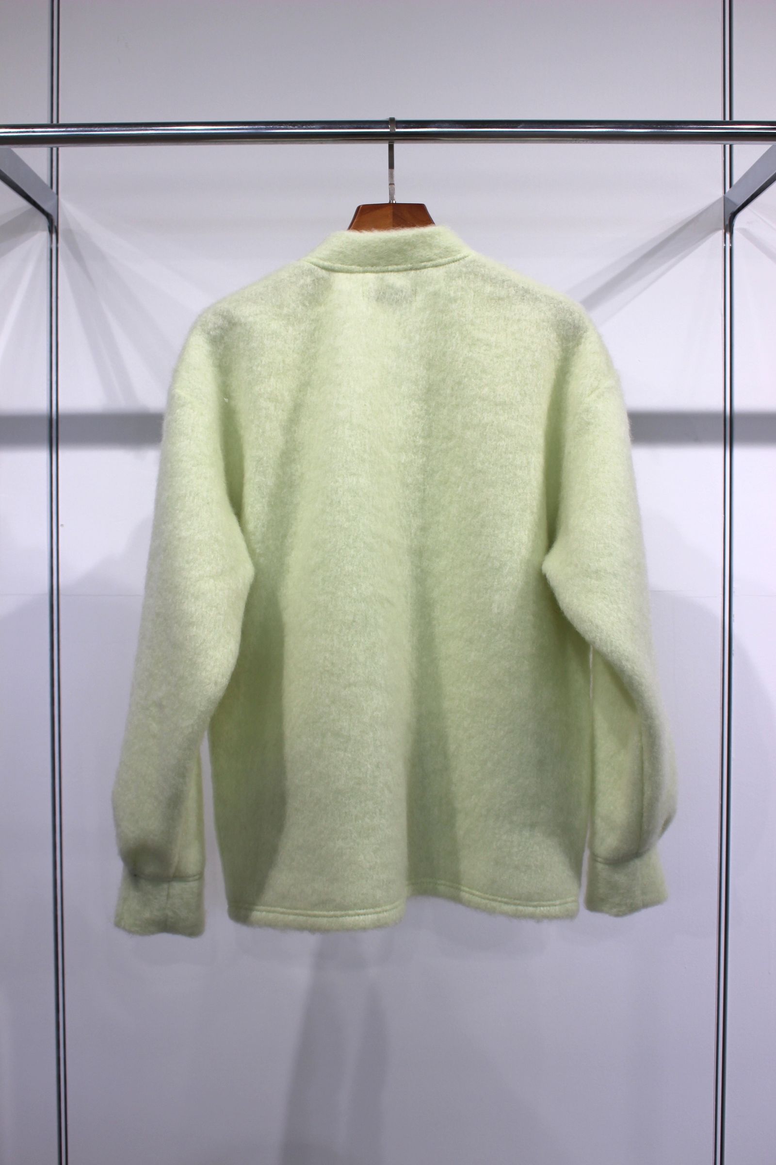 JieDa - MOHAIR CARDIGAN/YELLOW | NapsNote