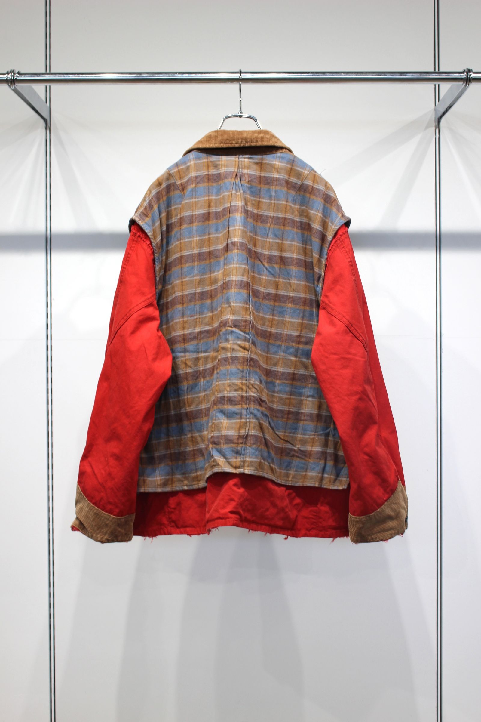 REVERSIBLE WORK JACKET | RED | リバーシブルジャケット