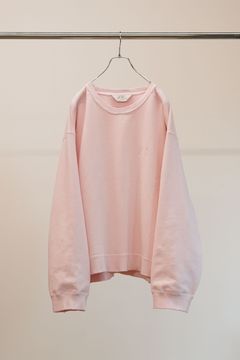 EMBROIDERY SWEAT SHIRT | PINK | スウェット