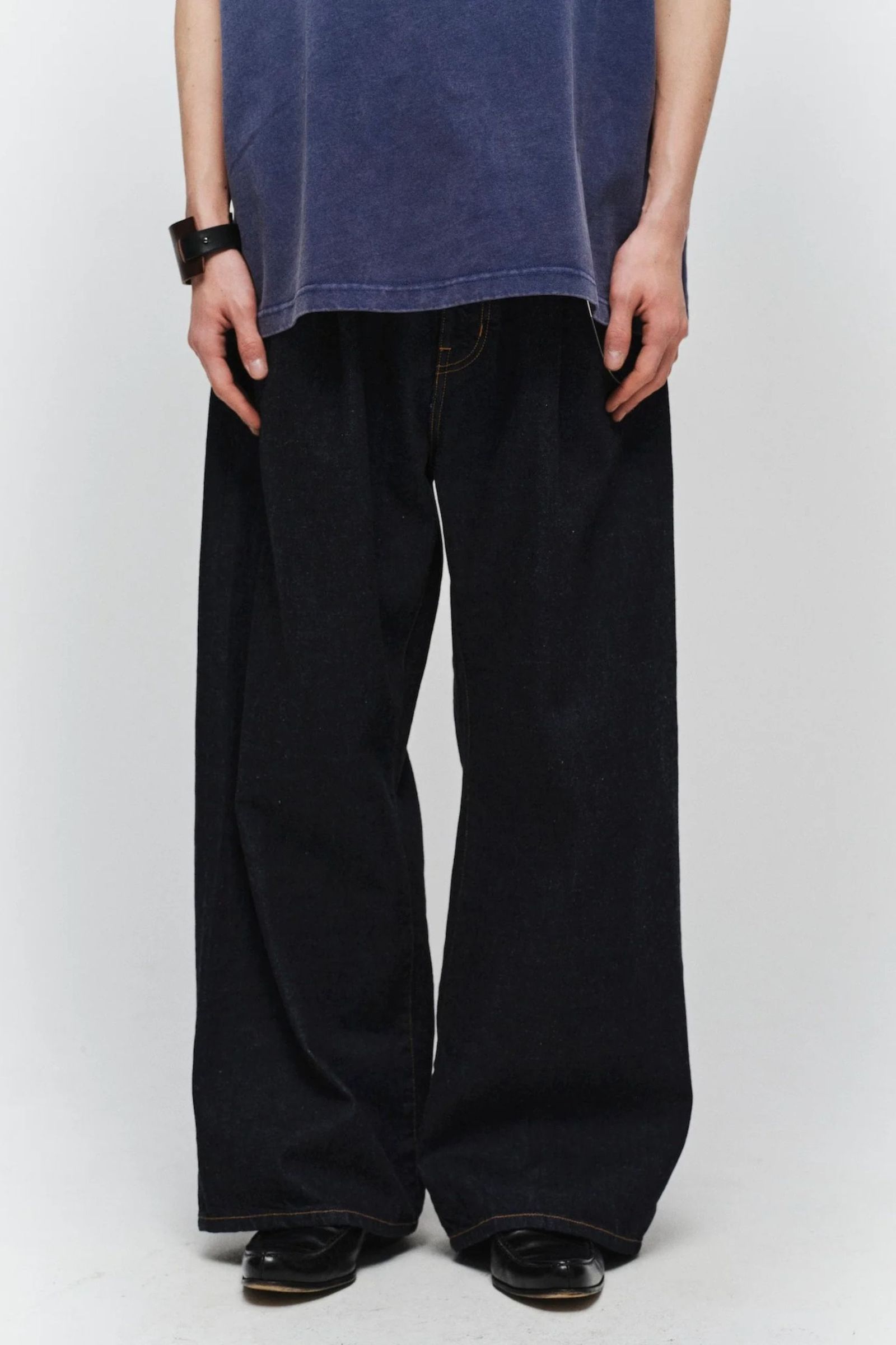 ONE TUCK DENIM PANTS | INDIGO | デニム