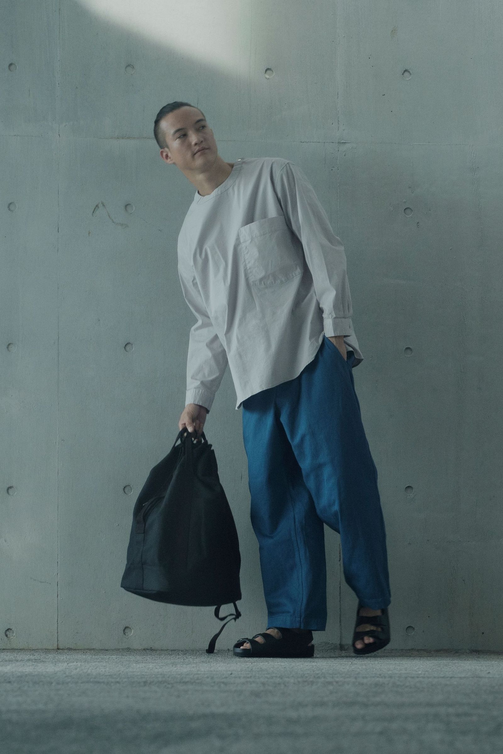MASON FATIGUE EZ TROUSERS/ワイドトラウザーズ