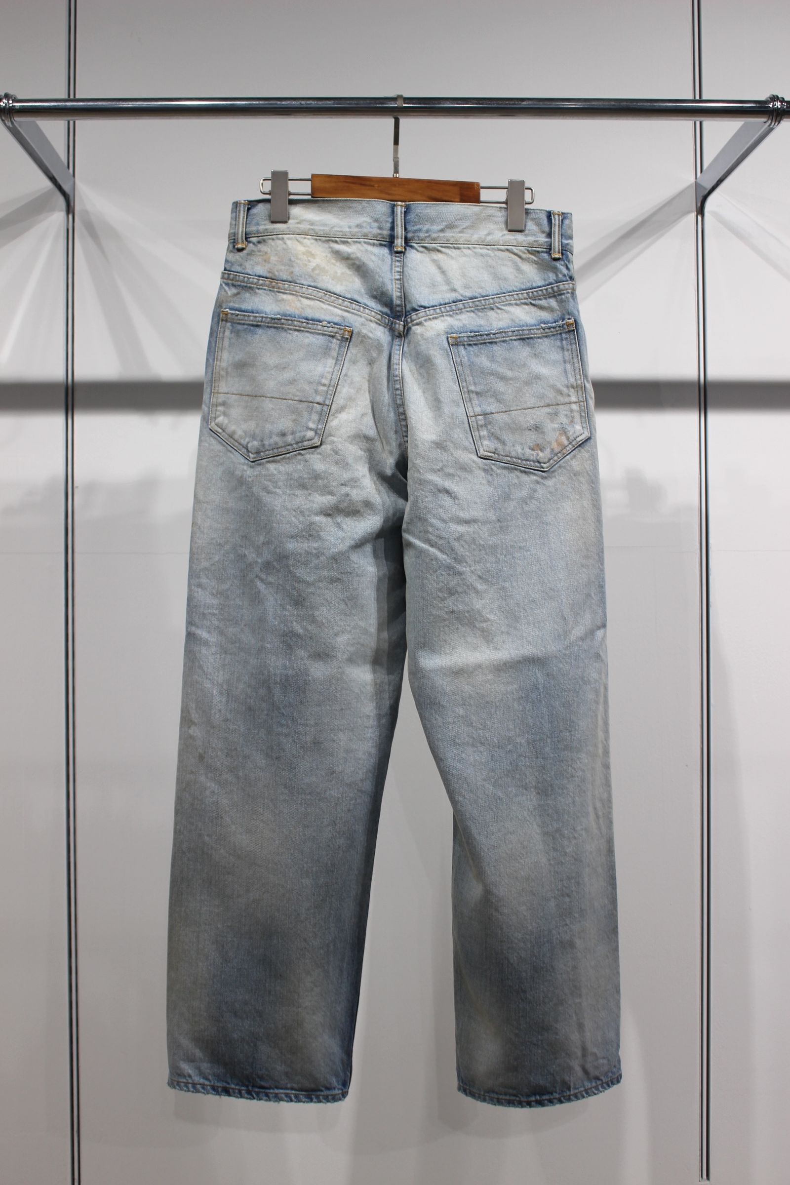 ANCELLM - SELVEDGE DENIM STRAIGHT 5P PANTS/ INDIGO | NapsNote