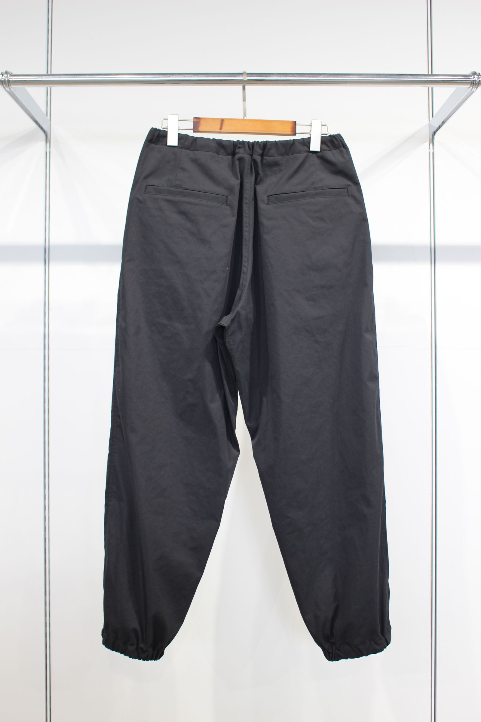 ELIAS EZ RIB TROUSERS”OX”/イージーパンツ | BLACK | パンツ
