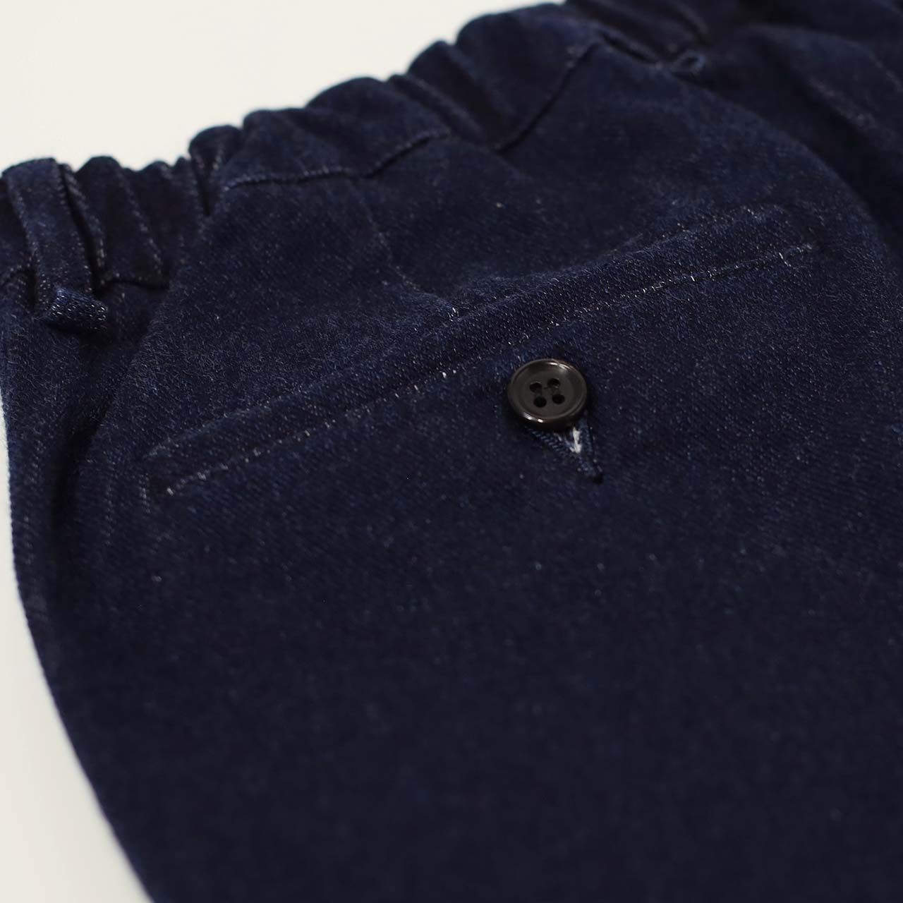 DENIM 1TUCK EZ TAPERED PANTS -indigo- | INDIGO | ニットデニム