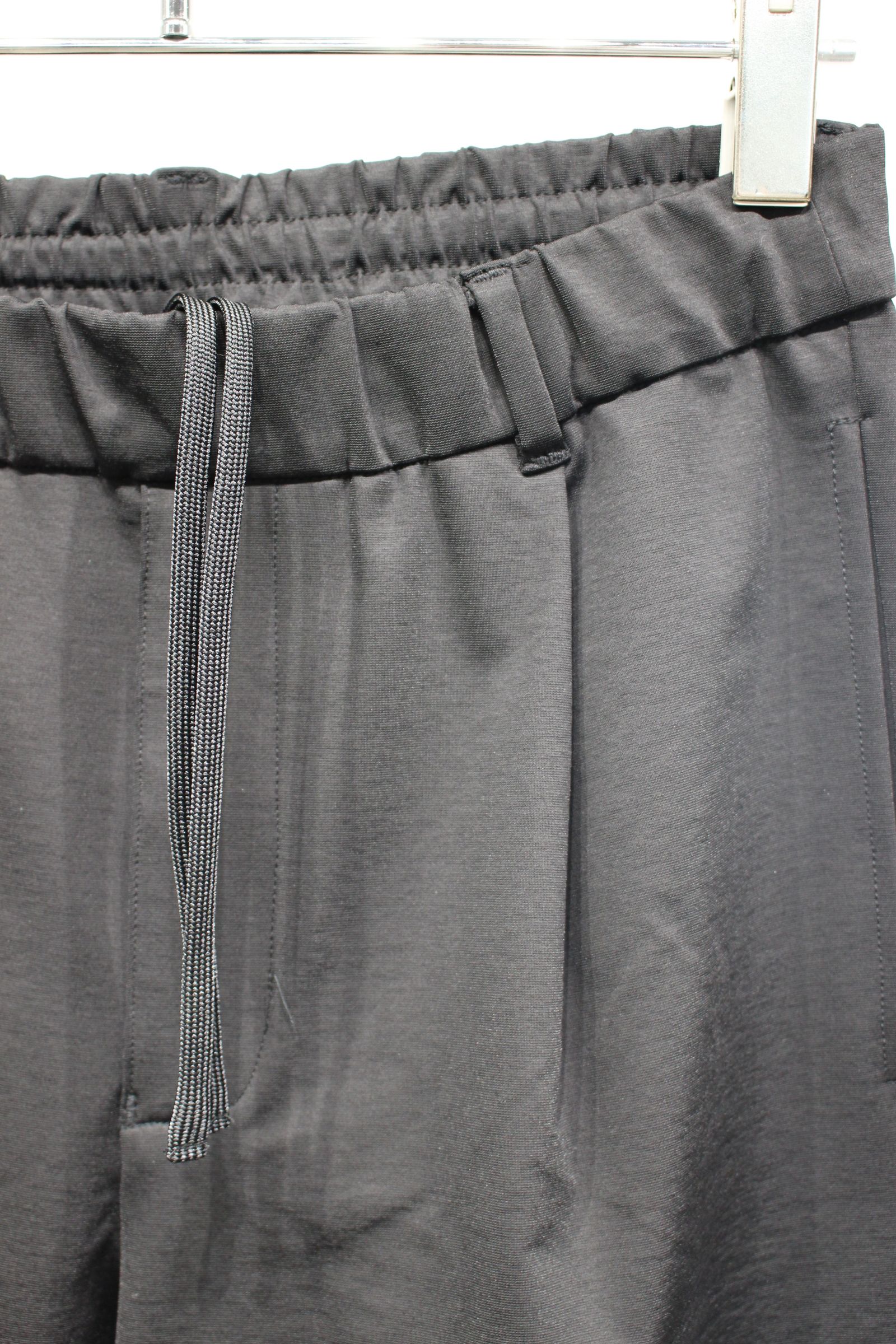 PONTE  RELAX  PANTS | BLACK | イージーパンツ